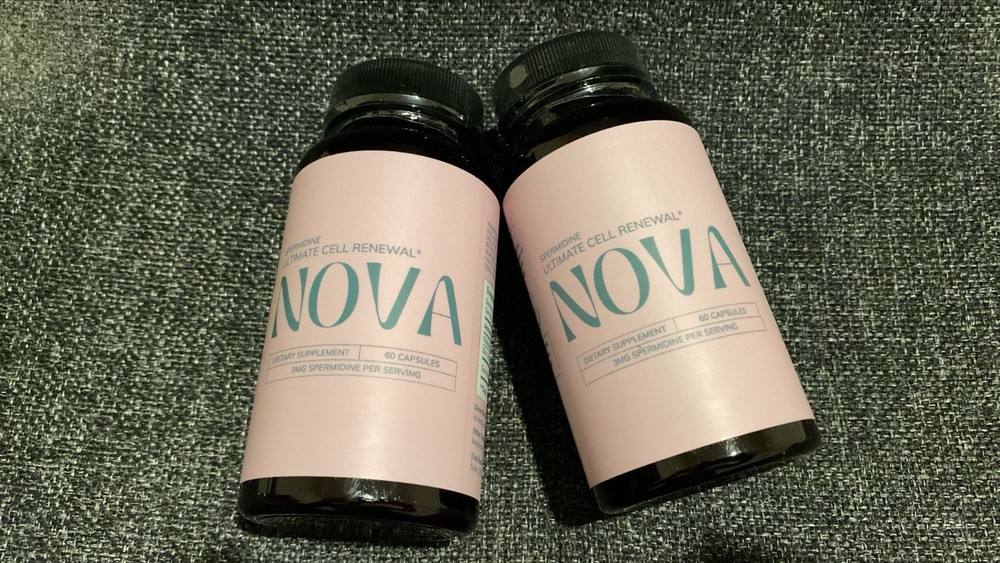 2 x NOVA Ultimate Cell Renewal Spermidine Supplements New n' 100% Genuine