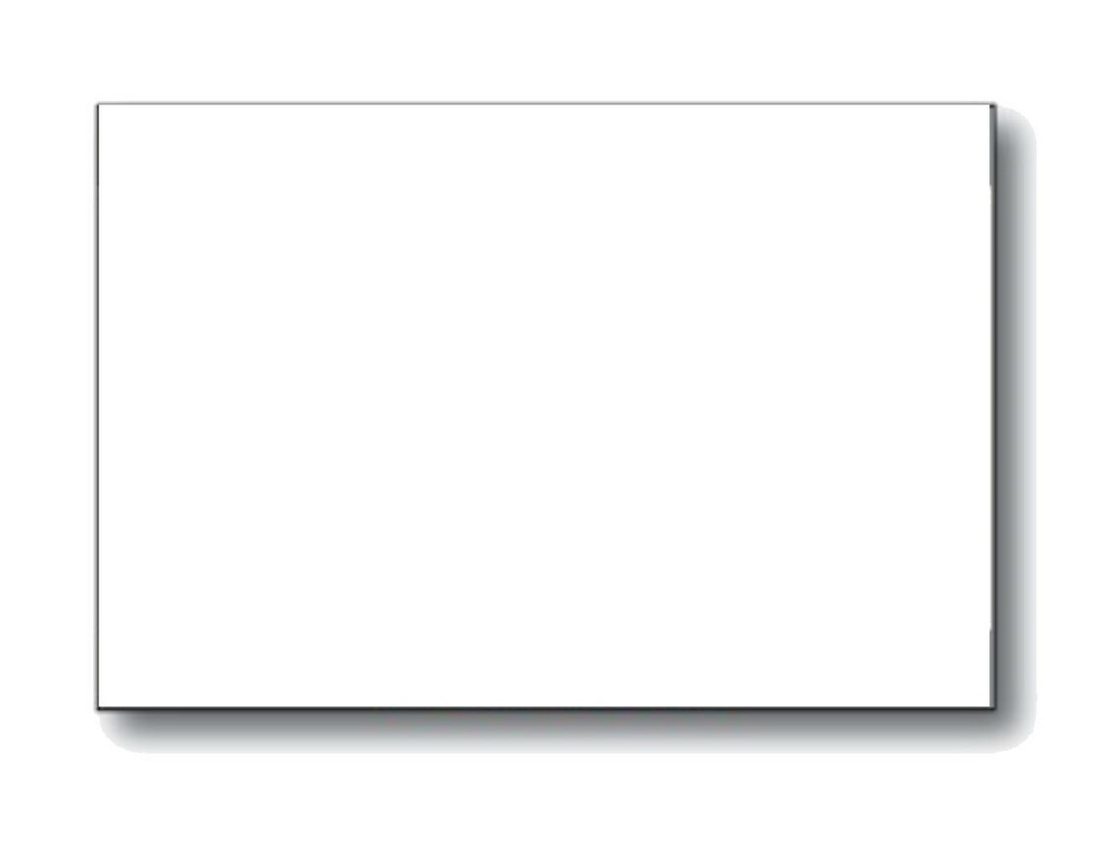 Letter-Size White Vellum Posting Sheets with Horizontal Adhesive Strips, 8.5x11 Inches, 250 Sheets