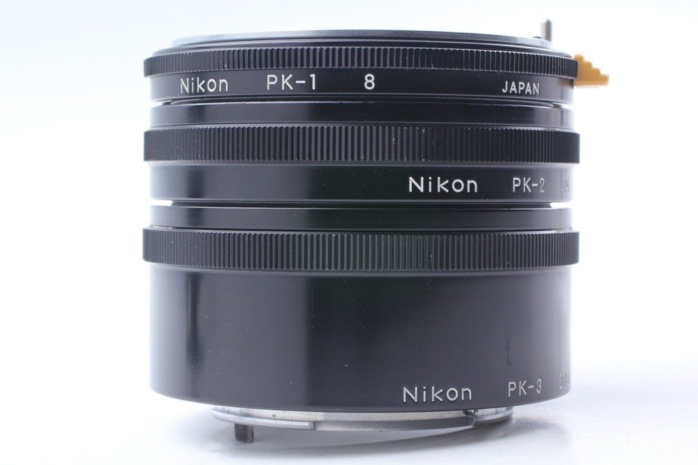 [Near Mint] Nikon Auto Extension Tube Ring PK-1, PK-2, PK-3, 3 Set From JAPAN