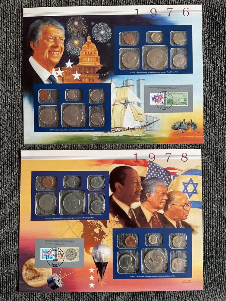 Collectible Junk Drawer Coin Lot POSTAL COMMEMORATIVE SOCIETY POTUS CARTER/COINS