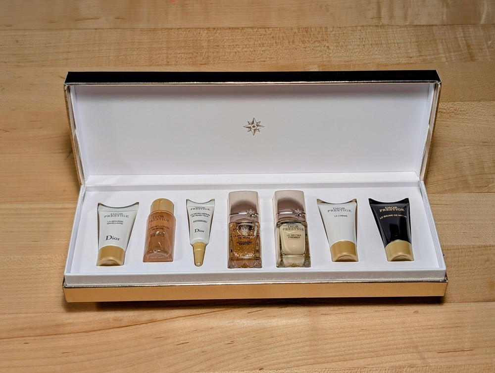 ⭐ ⭐ New & Authentic - Dior Prestige 7 Piece Travel / Discovery Set - VIP Gift ⭐