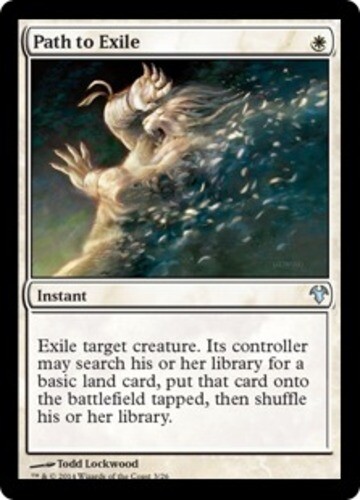 Path to Exile x1 - Modern Event Deck - Light Play, English - Modern Event Deck