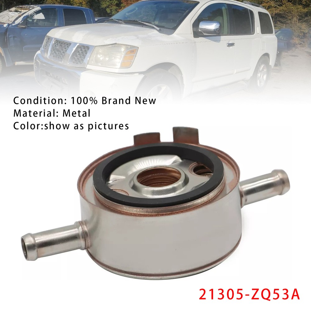 Oil Cooler 21305-ZQ53A For Nissan Pathfinder Armada Titan 5.6L V8 2004-2009
