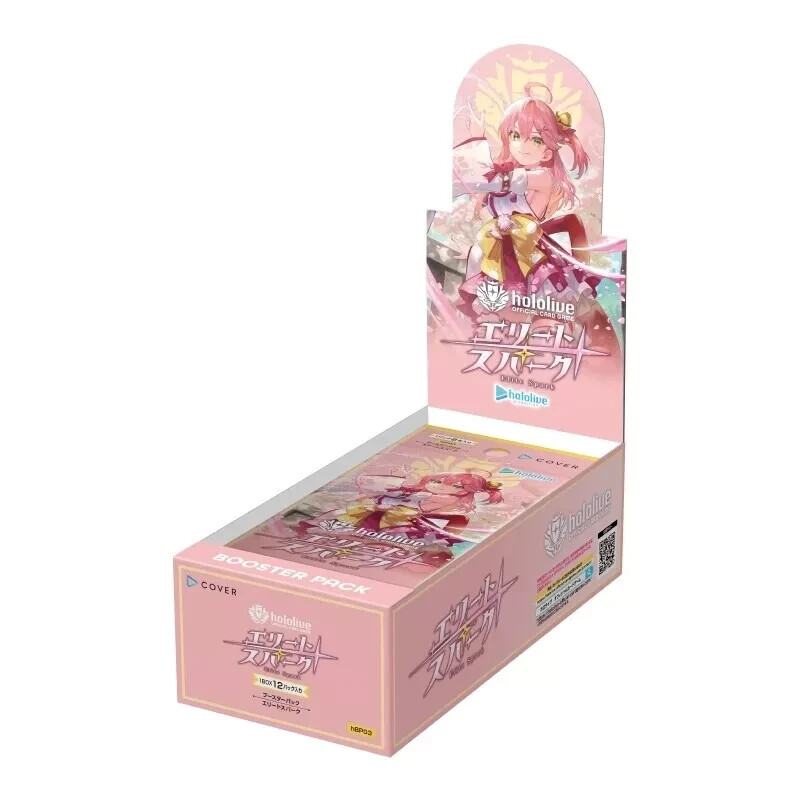 Presale Hololive Official Card Game Booster Pack Vol.3 Elite Spark Box Japanese-image