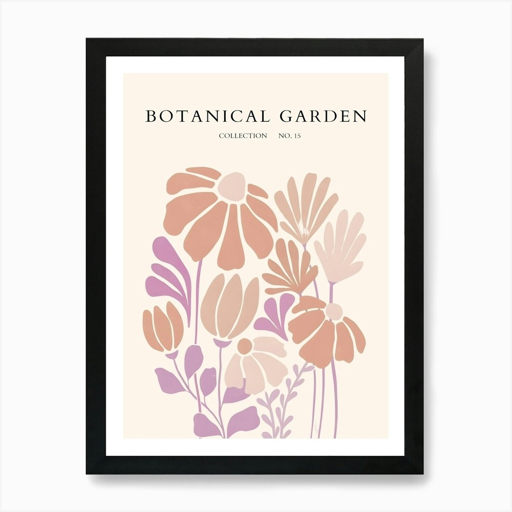 Botanical Garden 3 Art Print Framed Wall Art Poster Canvas Print Picture