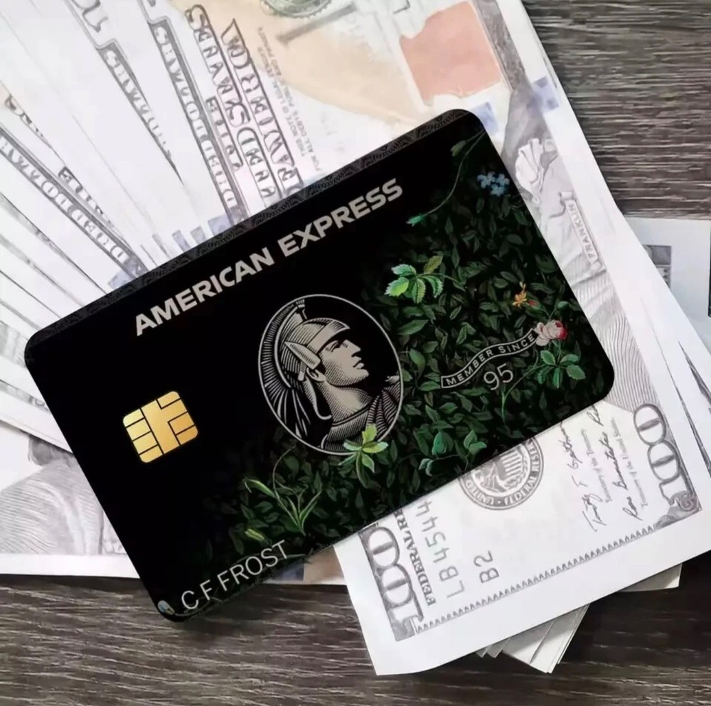 AE EXPRESS Credit Card Skin Decal Sticker 1 piece Matte UV Vinyl AMEX
