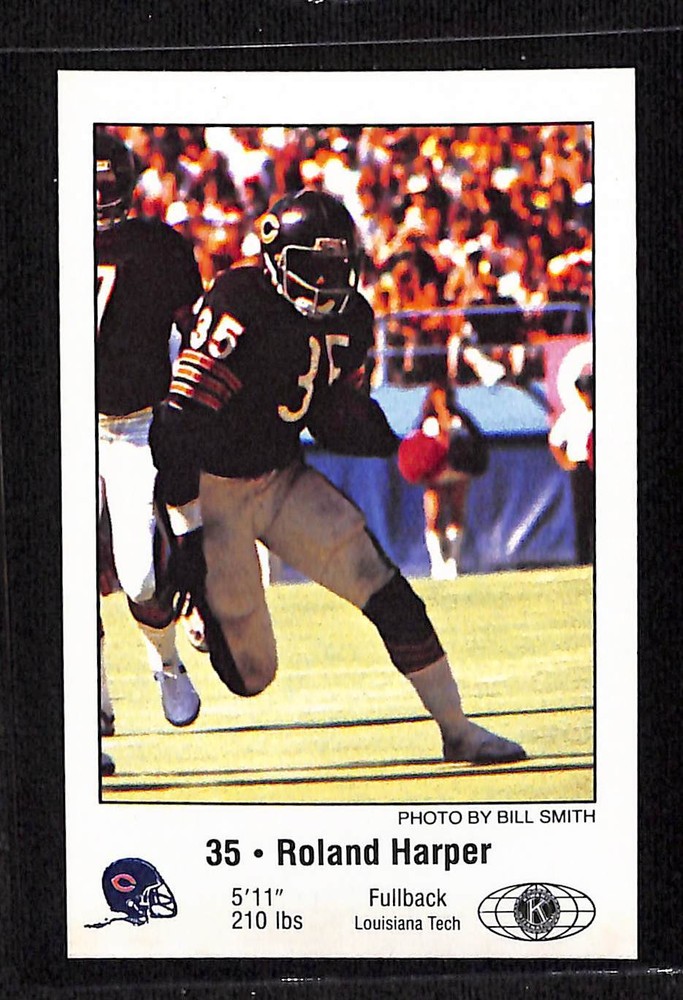 1981 Chicago Bears полиции #NNO Роланд Харпер - NM/MT + набор перерыв!
