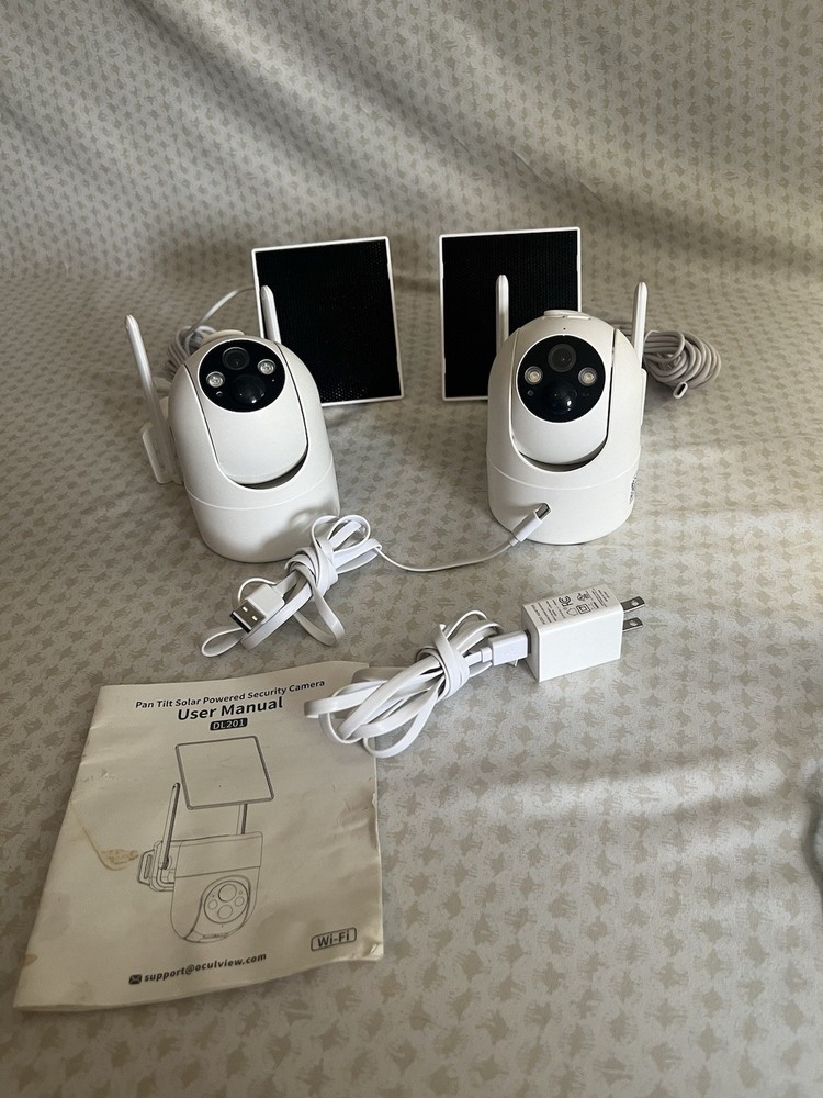 2PK Solar Camera 2K Wireless Solar Powered Camera WiFi Security Camera Outdoor