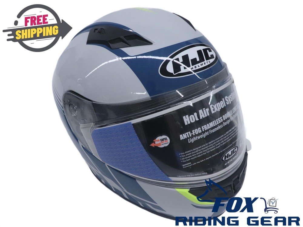 HJC Snowmobile Helmet w/Duel Lens Face Shield - ADULT MEDIUM - CS-R3 155-243