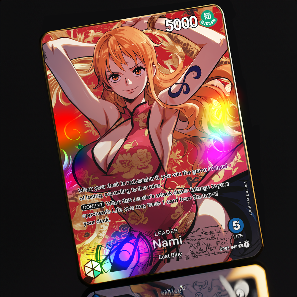 Nami - One Piece - Custom Leader - OP03 - Variant X