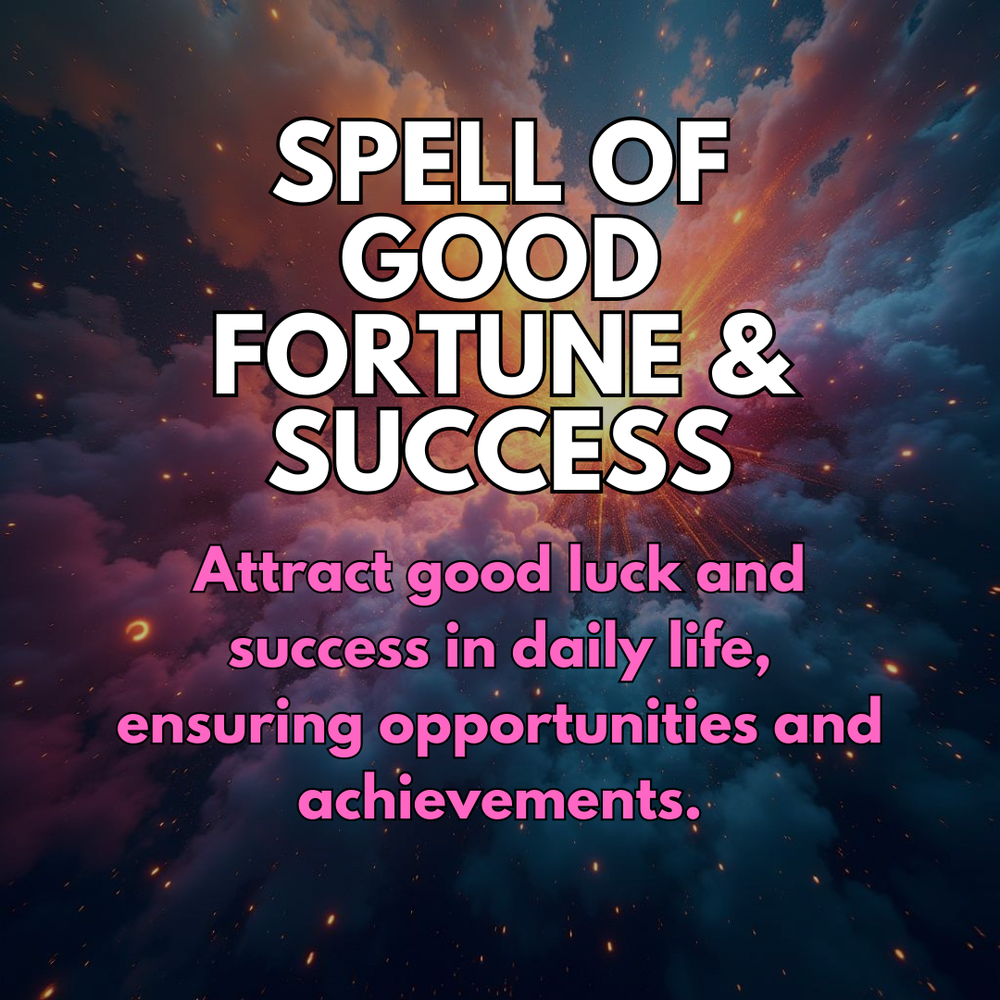 Good Fortune and Success Spell | Attract Luck and Achievements in Daily Life
