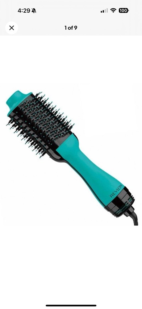 Revlon One-Step Volumizer Original Blow Dry Brush Blue -Open Box