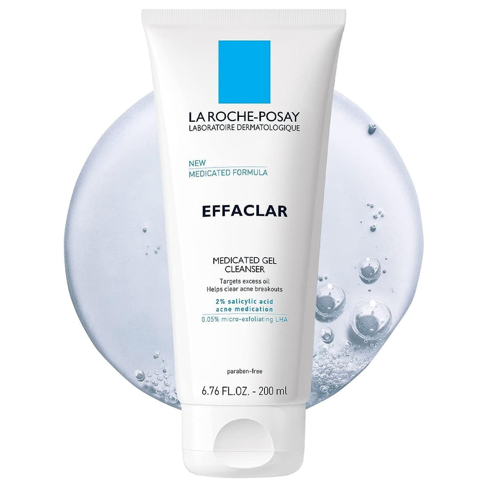 La Roche-Posay Acne Skincare Set with Toleriane Double Repair Matte Moisturizer 75M