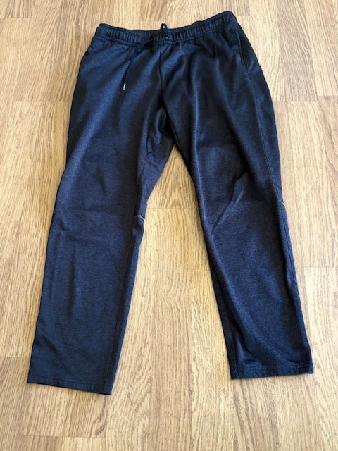 Black Athletic Pants (Mens Large) Quick Dry Sweat Pants
