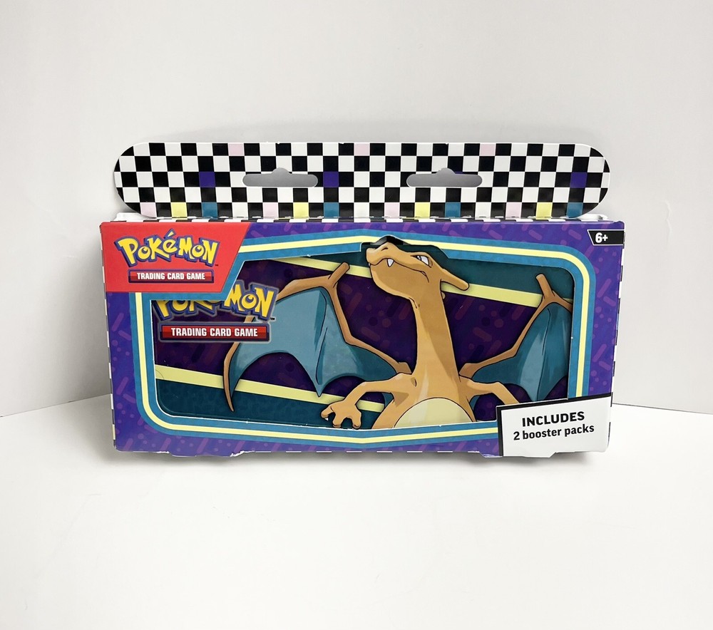 Pokémon Back To School Pencil Tin - Charizard - With 2 Booster Packs-image