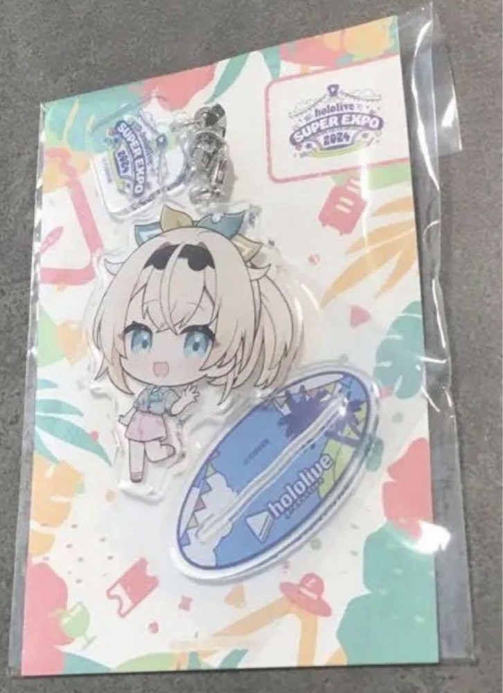 Hololive Kazama Iroha Expo 2024 Anime Acrylic Stand Keychain