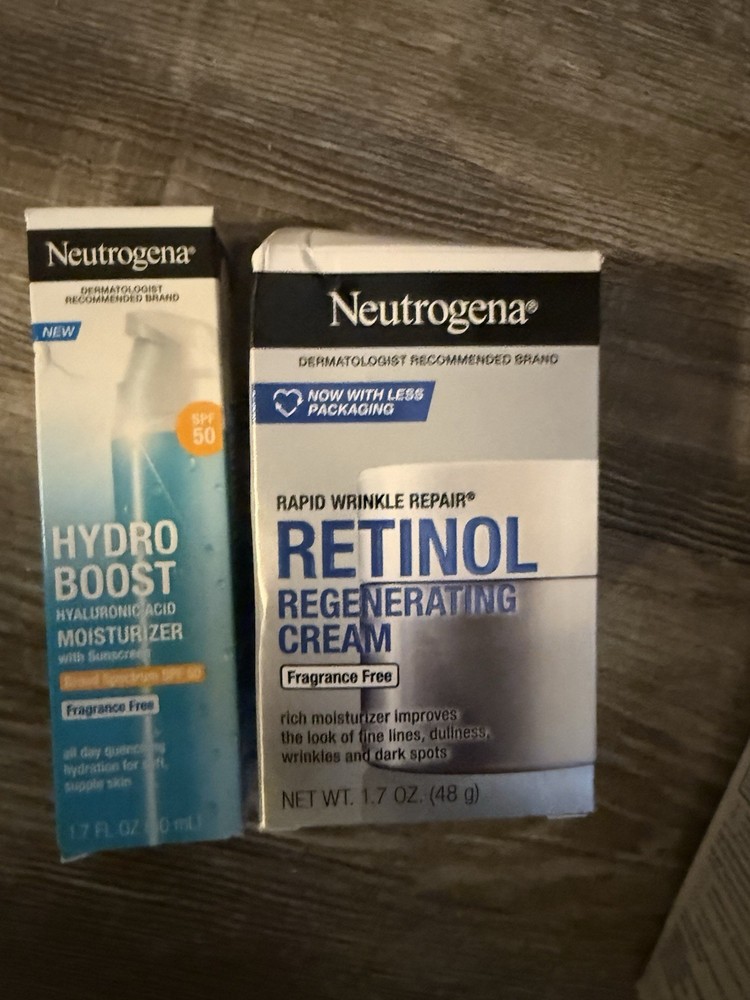Neutrogena Regenerate Skincare Set with Microdermabrasion Kit Combo