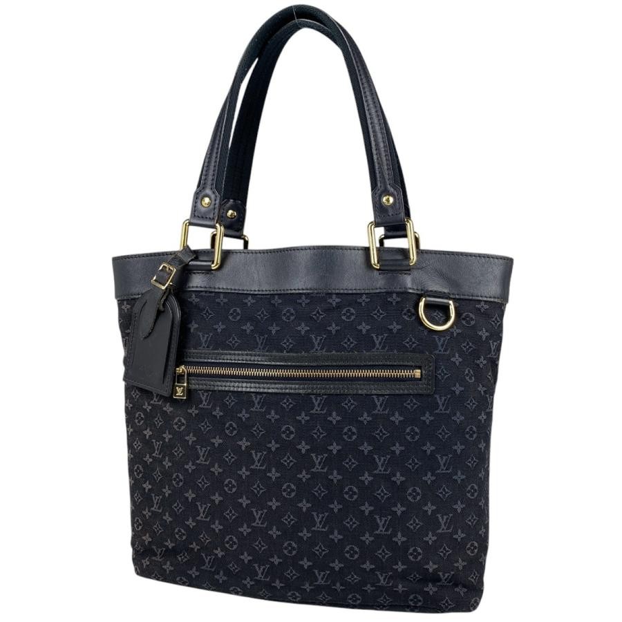 Louis Vuitton Lucille GM Monogram Mini Tote in Blue M92679 Pre-Owned