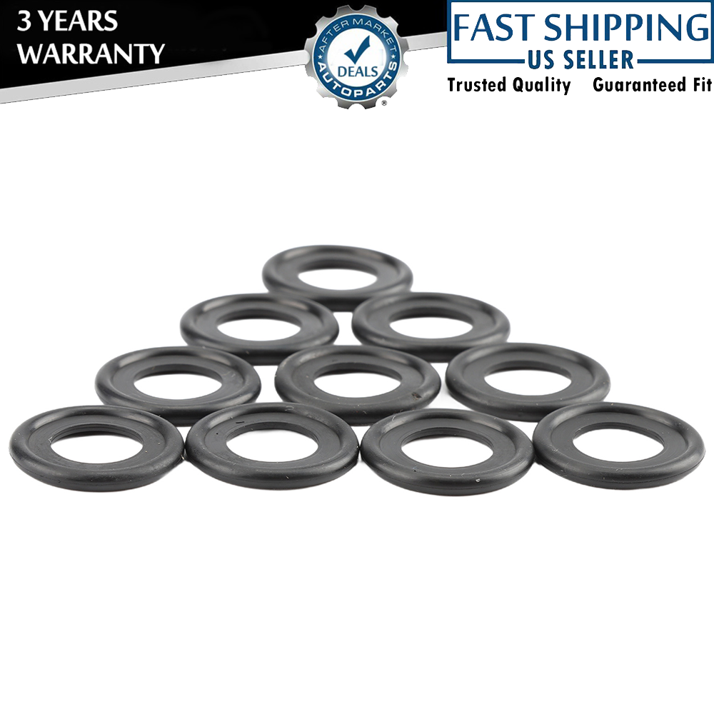 10x Oil Pan Drain Plug Seal Fit GM Parts 12616850