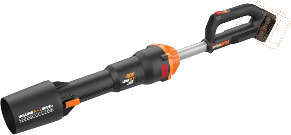 40V Brushless Cordless Leaf Blower 165MPH 620CFM Lightweight Powershare  