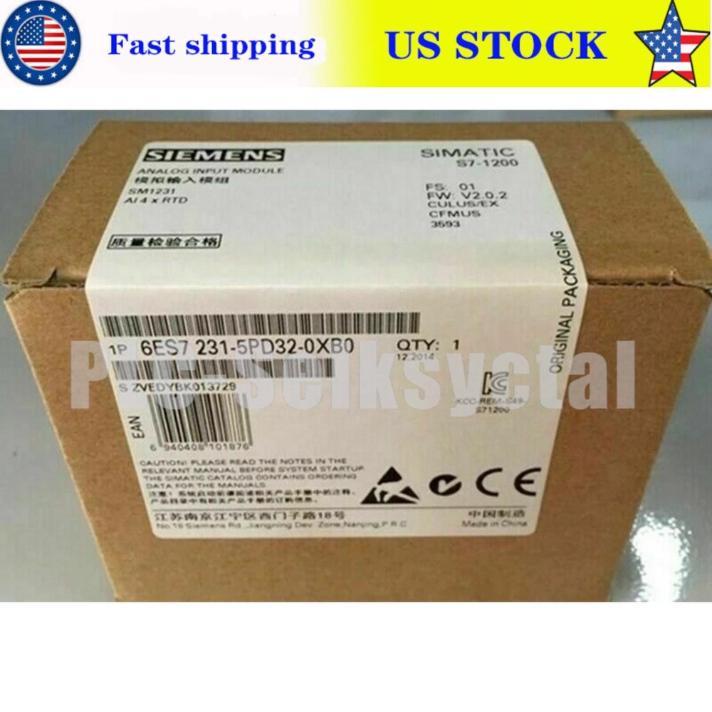 6ES7231-5PD32-0XB0 Siemens Analog Input Module 6ES7 231-5PD32-0XB0 Spot Goods