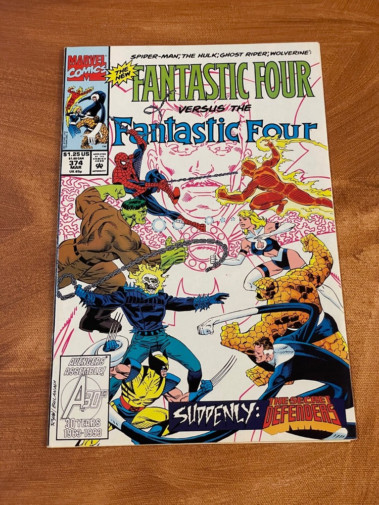 Fantastic Four #374 (Marvel Comics March 1993)