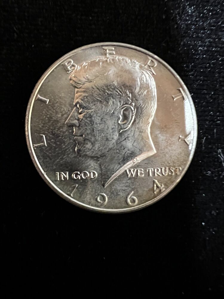 1964 Kennedy 90% Silver Half Dollar Uncirculated US Mint