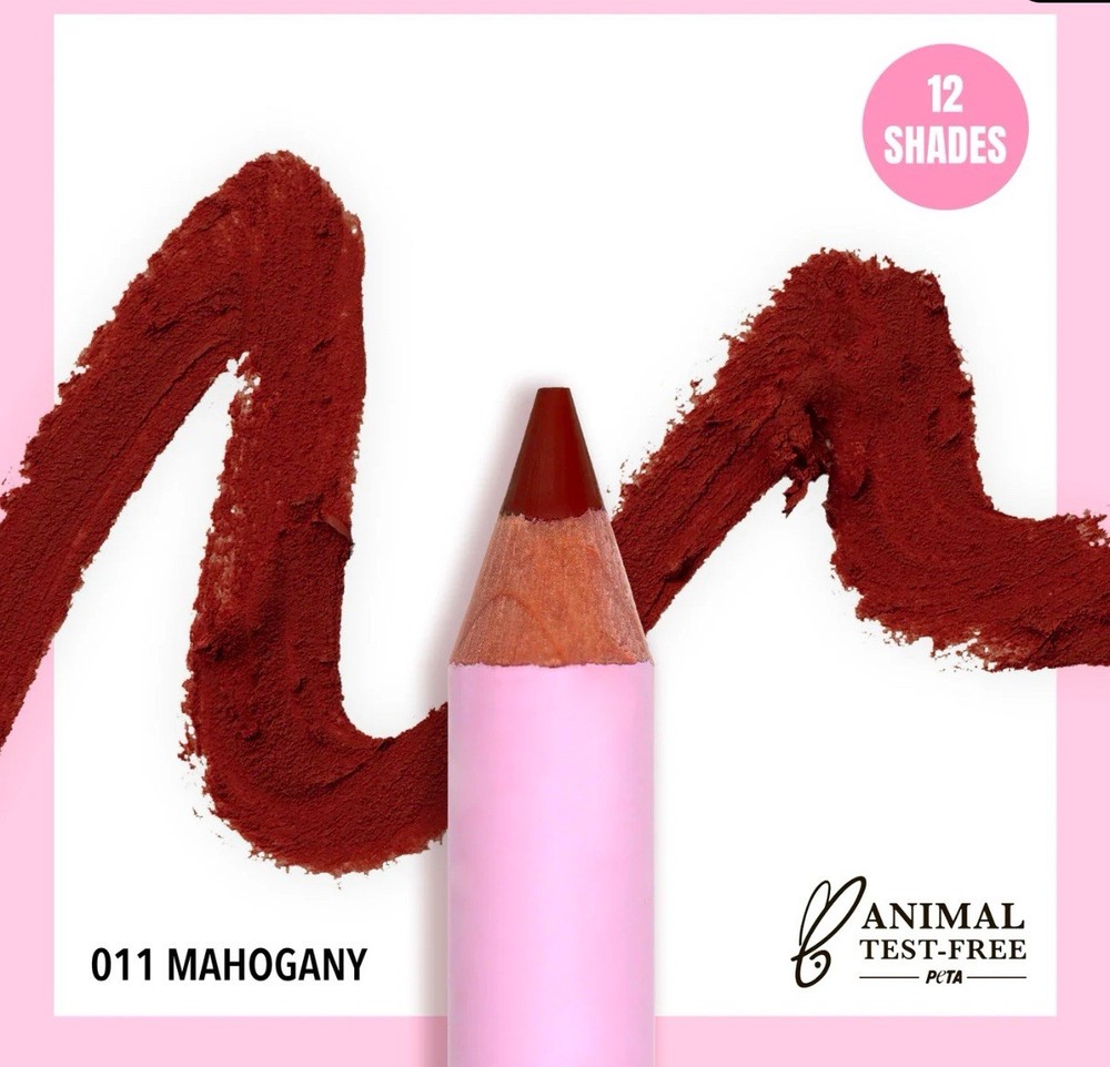 Moira Flirty Lip Pencil 011 Mahogany Italian Made Lip Liner