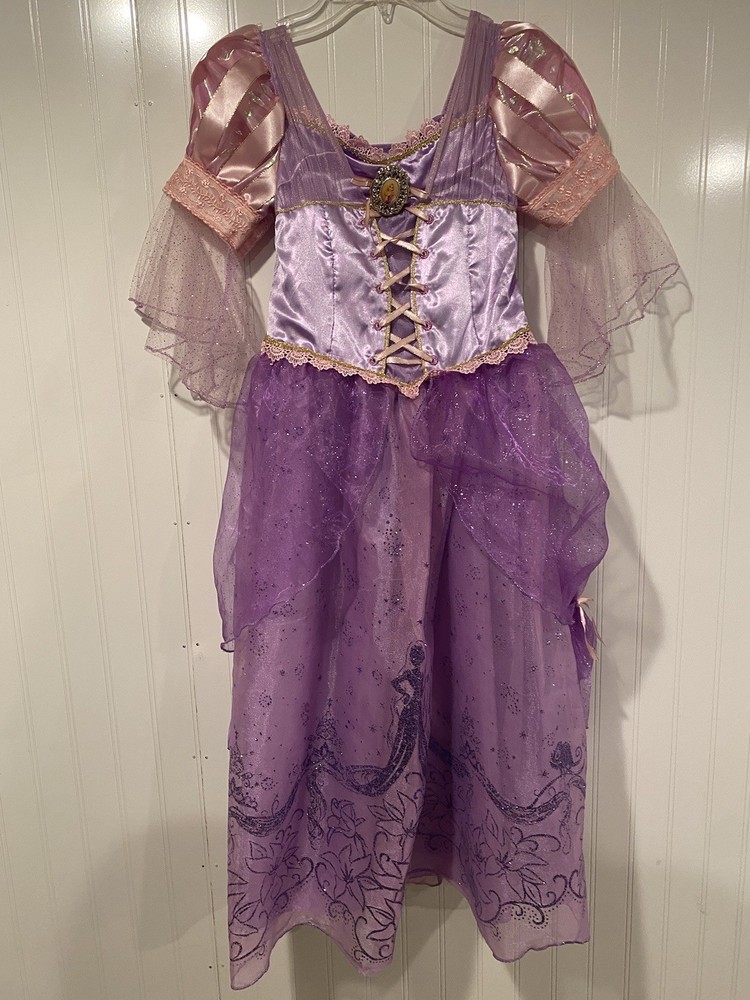 Official Disney Licensed Youth Rapunzel Dress Sz M