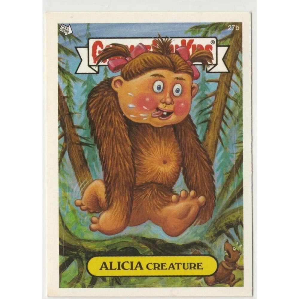 Alicia Creature #27b Garbage Pail Kids GPK 2004 ANS3 All-New Series 3