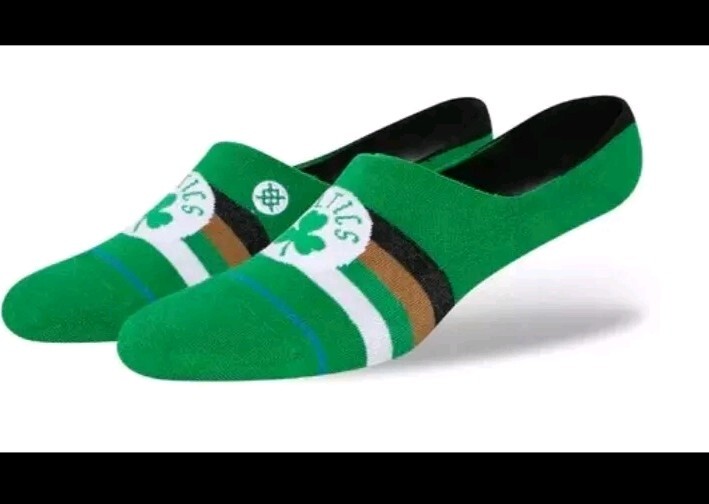 NWT Stance Boston Celtics ST No Show Socks M (6 - 8.5) Green MSRP$17