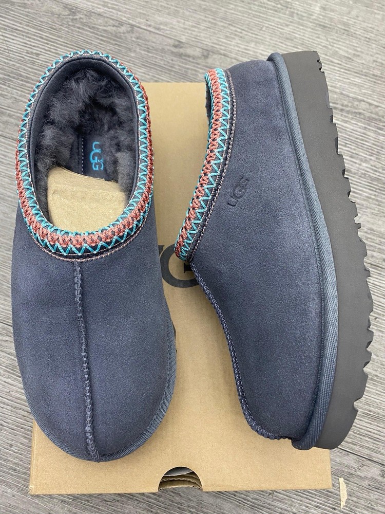 UGG Women's Tasman II Slippers In Dark Grey Size 7