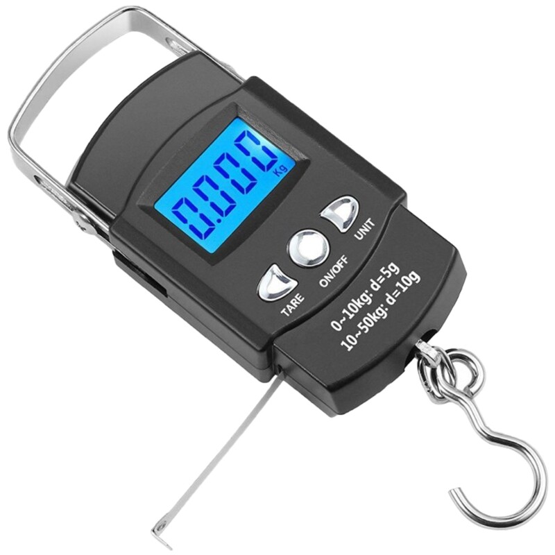 Digital Hanging Luggage Scale with Comfortable Handle and Hook Luggage Scales