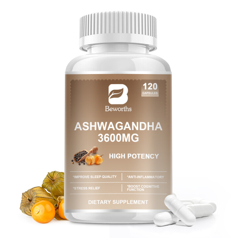 Ashwagandha  Capsules w/Ashwagandha 3600mg Anti-Inflammatory