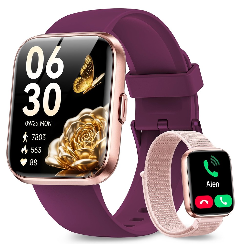 Smart Watch for Women & Men with Alexa, 1.8