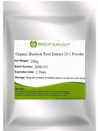200g Organic Burdock Root Extract Powder 20:1 Pure Herbal Supplement