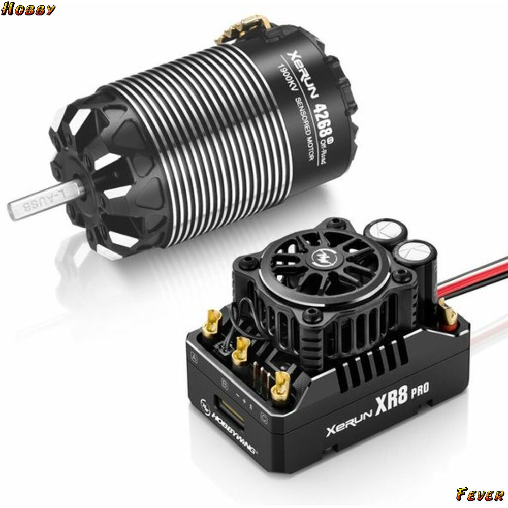 Hobbywing 38020432 Xerun Xr8 Pro G3 Esc + 4268sd G3 Motor 1900kv Combo 4s