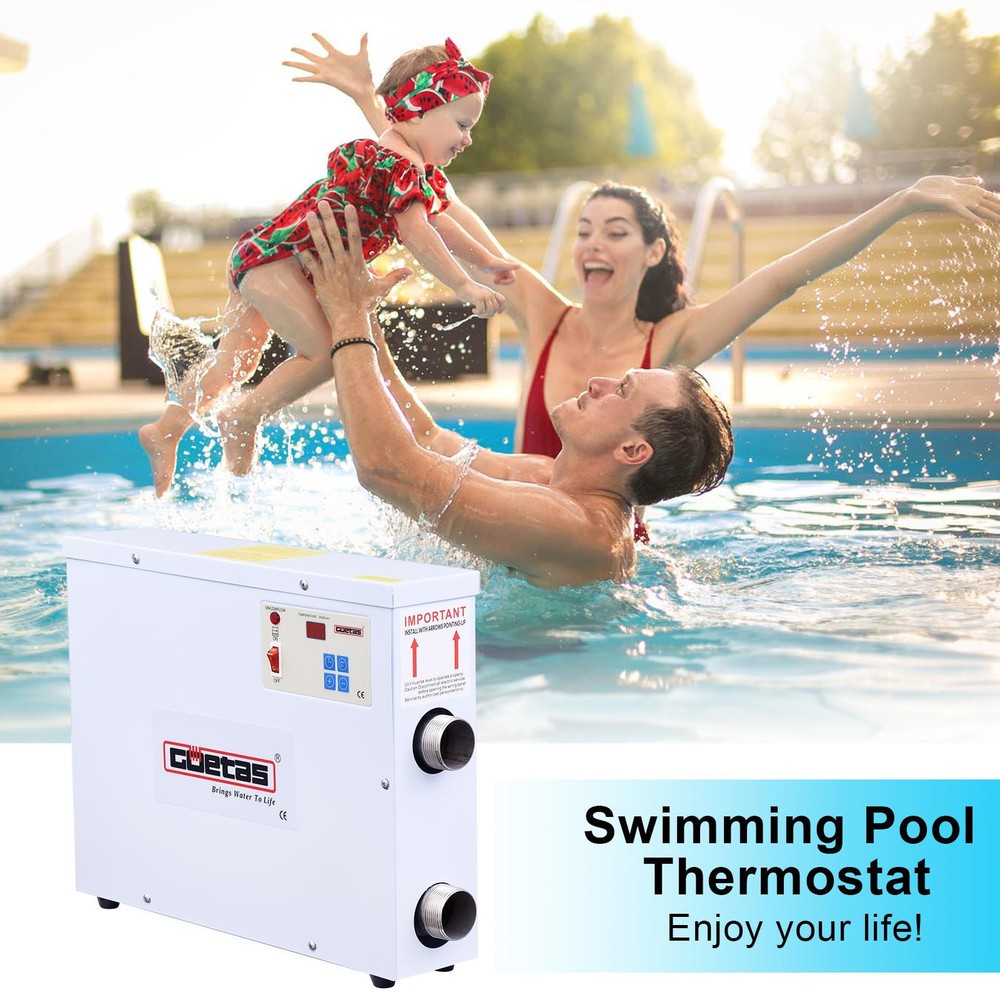 9/11/18KW Swimming Pool Heater Electric Pool Thermostat Heat Exchanger Machine