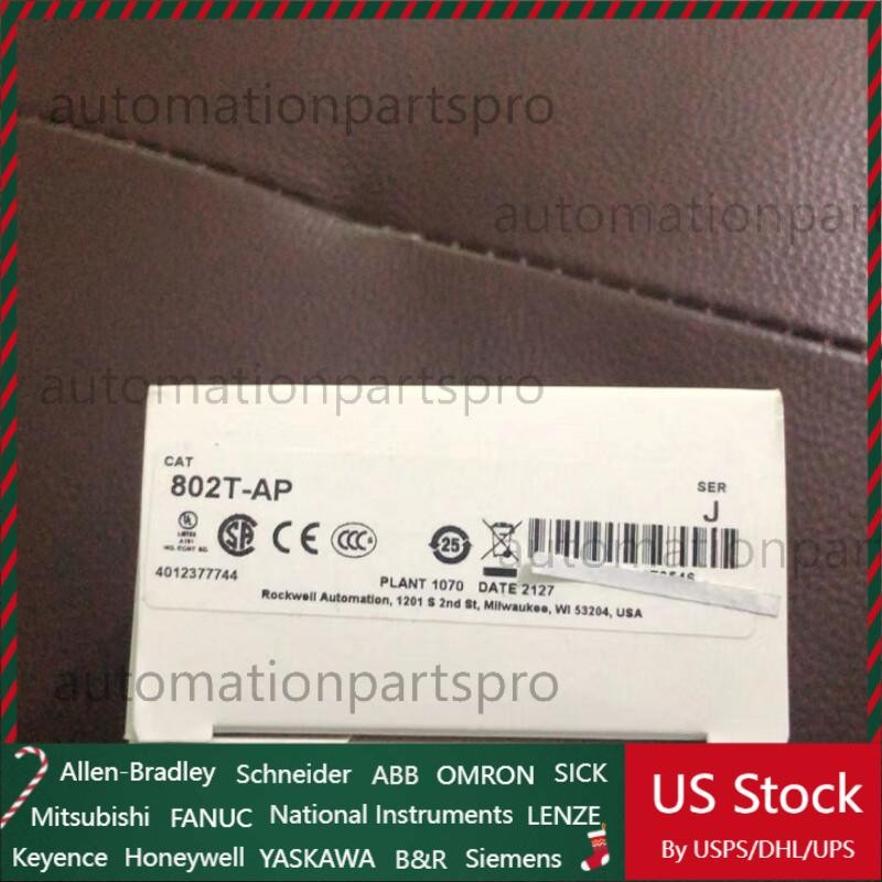 New Sealed Allen-Bradley 802T-AP Metal Plug-In Oiltight Limit Switch AB 802TAP