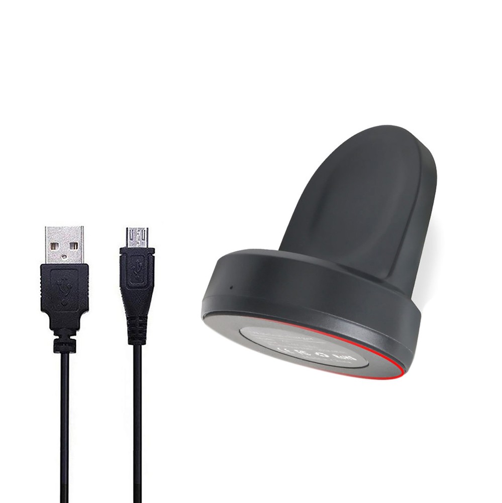 Wireless Charger Dock Holder With Cable For Galaxy Smart Watch Gear S2 S3 R800