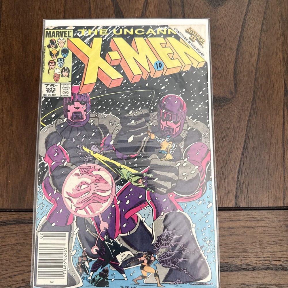 The Uncanny X-Men #202 (Marvel Comics February 1986)