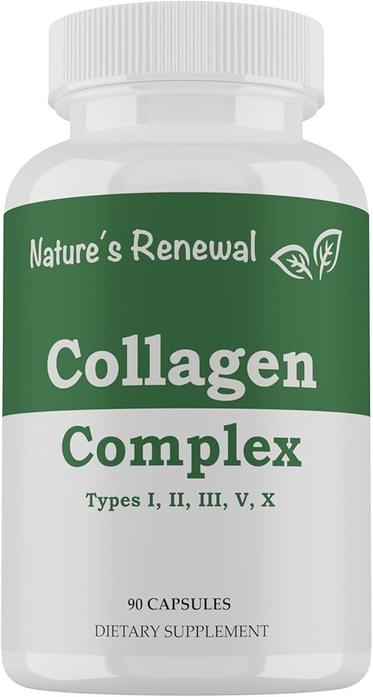 Collagen Complex Supplement – Hair, Nails & Skin Health – Marine, Bovine, Chi...