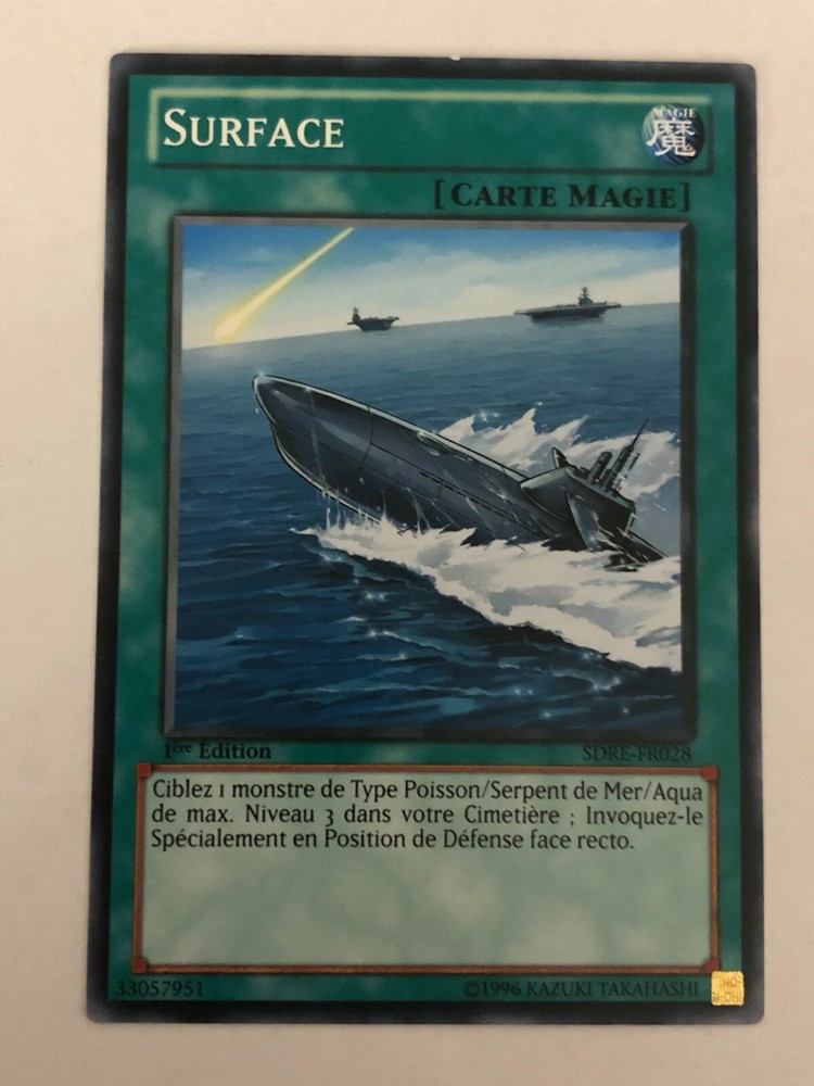 Yu-Gi-Oh Card - JCC - Surface - SDRE-FR028