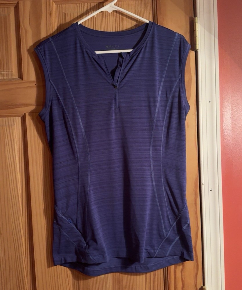 Athleta Women's Sleeveless Tank Top Purple Size Medium