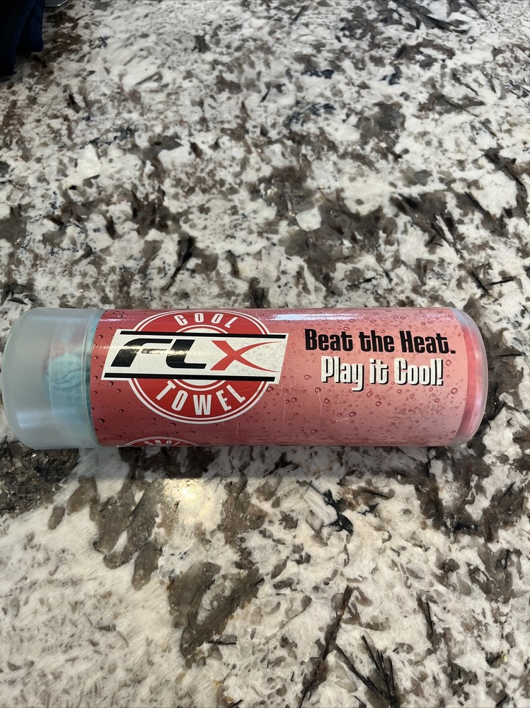 FLX Cooling Towel in Pink and Blue for Instant Refreshment