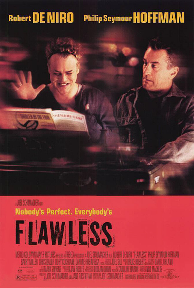 Flawless (1999) original movie poster - single-sided - rolled