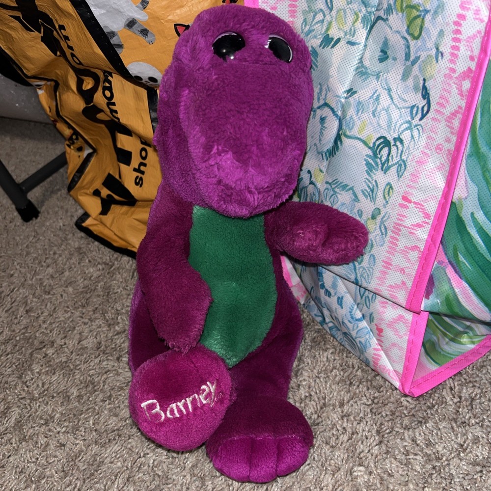 Vintage plush barney from 1992 Lyons Group 12”