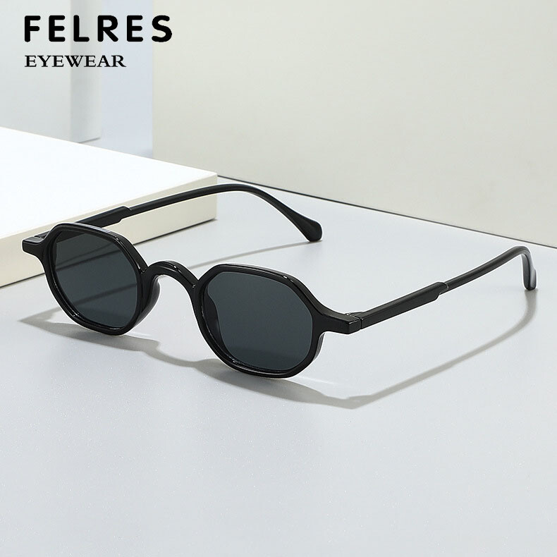 Nueva Moda Gafas de sol polarizadas de polígono Unisex Gafas de sombra para conducción al aire libre