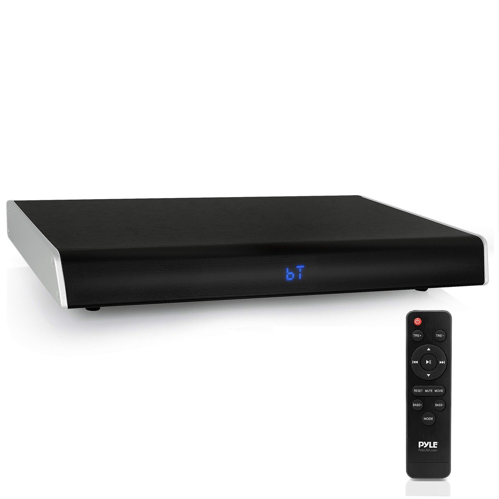 Pyle Surround Sound TV Sound Bar - Bluetooth Compatible Wireless Soundbar for...