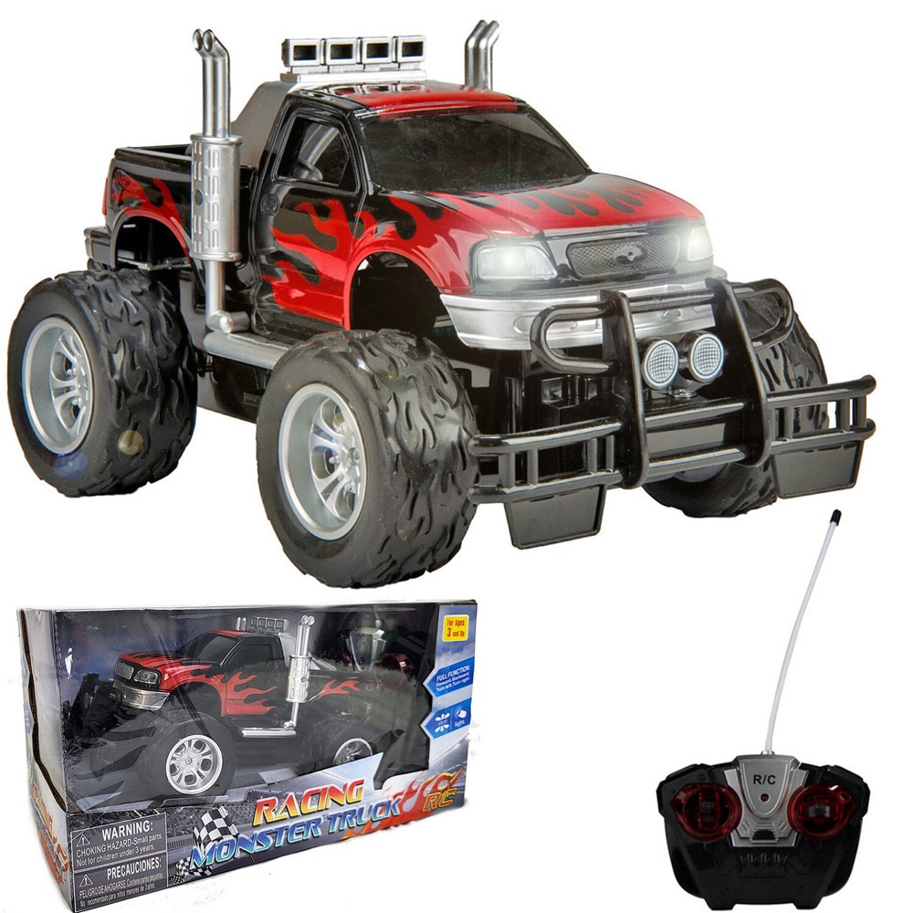 Kids RC Remote Control Big Wheel Monster Truck Off Road Toy Racing Vehicle Gift